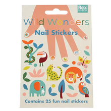 Load image into Gallery viewer, Kids Wild Wonders Nail Stickers