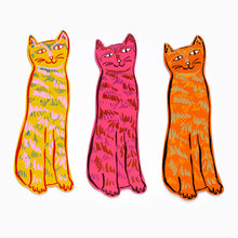 Load image into Gallery viewer, Leather Cat Tails Bookmark by Ark Colour Design