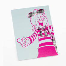 Load image into Gallery viewer, Beano: Minnie the Minx Postcard