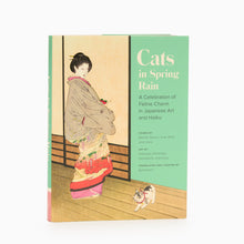 Load image into Gallery viewer, Cats in Spring Rain: A Celebration of Feline Charm in Japanese Art and Haiku
