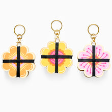 Load image into Gallery viewer, Key Ring Flower Press - Oranges & PInks