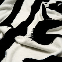 Load image into Gallery viewer, Fraser Haxton Blanket Black and White