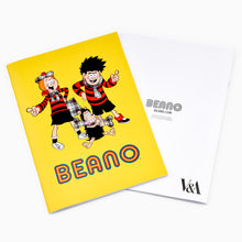 Load image into Gallery viewer, Beano: Dennis, Minnie and Gnasher A4 Notebook