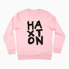 Load image into Gallery viewer, Hand drawn logo sweatshirt by Haxton
