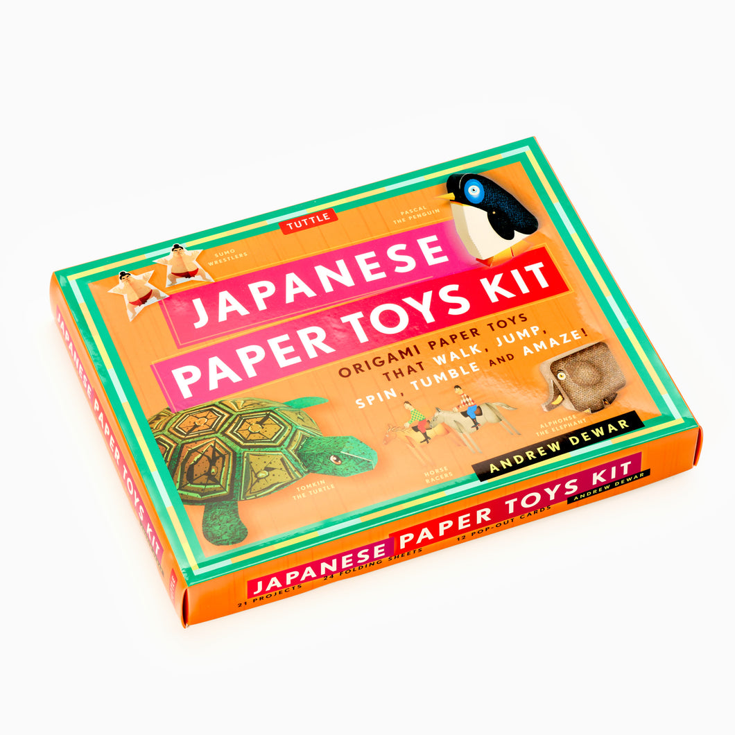 Japanese paper toys kit