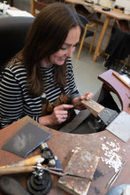 Load image into Gallery viewer, Coffee bean earring set by Scarlett Erskine