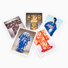 Load image into Gallery viewer, Blue Mood Kimono Postcard
