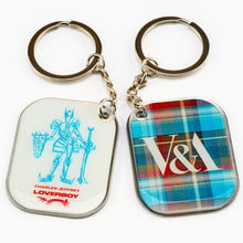 Load image into Gallery viewer, Charles Jeffrey Loverboy Knight of Punks Keyring
