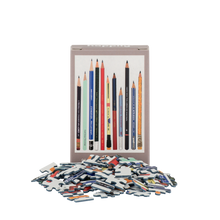 Load image into Gallery viewer, Pencils Mini Jigsaw