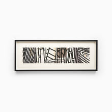 Load image into Gallery viewer, Framed Fraser Haxton abstract screen orint wall art