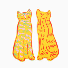 Load image into Gallery viewer, Leather Cat Tails Bookmark by Ark Colour Design