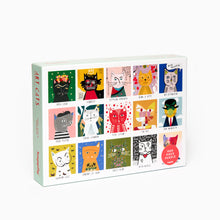 Load image into Gallery viewer, art cats jigsaw puzzle 1000 piece