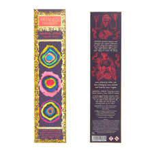 Load image into Gallery viewer, ARTHOUSE Unlimited Universal Power incense stick packaging with colourful artist-designed artwork