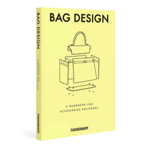 Load image into Gallery viewer, Bag Design book by Fashionary yellow hardback cover