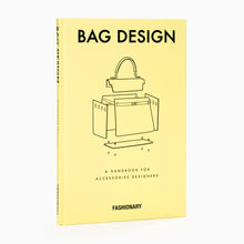 Load image into Gallery viewer, Bag Design encyclopedia book cover showing handbag illustration