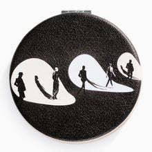 Load image into Gallery viewer, Compact mirror with catwalk silhouette design inspired by Yves Saint Laurent