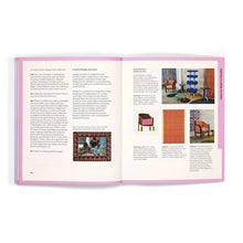 Load image into Gallery viewer, Open spread from Design and Disability book featuring interviews and inclusive design project case studies.