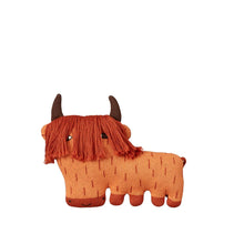 Load image into Gallery viewer, Highland cow knitted soft toy