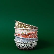 Load image into Gallery viewer, Pink Splatter Enamel Snack Bowl by Yod & Co