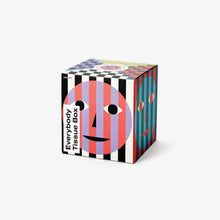 Load image into Gallery viewer, everybody tissue box cover dusen dusen cool stripes colourful
