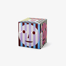 Load image into Gallery viewer, everybody tissue box holder stripey face dusen dusen areaware