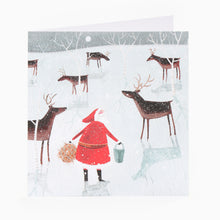 Load image into Gallery viewer, Feeding The Reindeer Charity Christmas Cards
