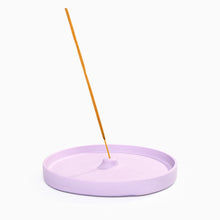 Load image into Gallery viewer, Lilac Flat Circle Incense Holder by Nine Angels