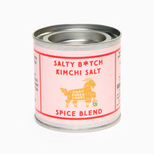 Load image into Gallery viewer, tin of 'Salty B*itch Kimchi Salt' by goat rodeo goods.
