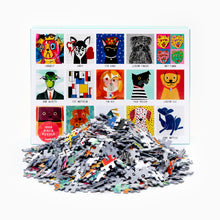 Load image into Gallery viewer, Art Dogs Jigsaw 1000 piece