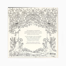 Load image into Gallery viewer, johanna basford enchanted forest adult colouring book back cover