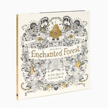 Load image into Gallery viewer, johanna basford adult colouring book adults enchanted forest front cover