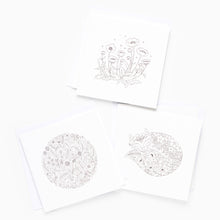 Load image into Gallery viewer, Exclusive Wildflower Notecard Set by Johanna Basford