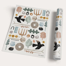 Load image into Gallery viewer, Land Gift Wrap by Tom Pigeon