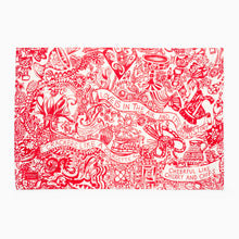 Load image into Gallery viewer, Love is in the Air and it's Disgusting Tea Towel by Arthouse Unlimited