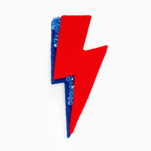Load image into Gallery viewer, Lightning Bolt Brooch by Lynsey Walters