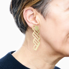 Load image into Gallery viewer, Nmarra Giga Earrings on Model