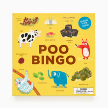Load image into Gallery viewer, Poo Bingo: A Hilarious and Fascinating Educational Game for Kid