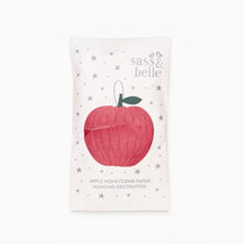 Load image into Gallery viewer, Red Apple Honeycomb Hanging Decoration