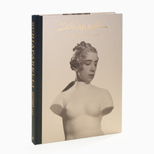 Load image into Gallery viewer, Book cover with a vintage-style portrait of a woman on a white background