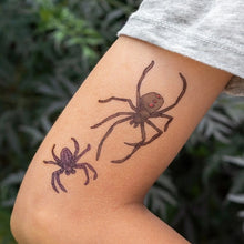 Load image into Gallery viewer, Spiders Temporary Tattoos