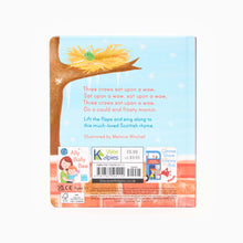 Load image into Gallery viewer, Three Craws Scottish Childrens Book Back Cover