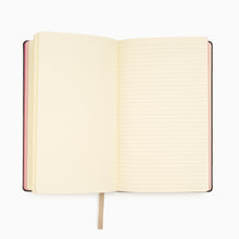 Load image into Gallery viewer, tartan notebook journal A5 open