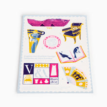 Load image into Gallery viewer, V&A Dundee design galleries stickers