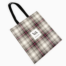 Load image into Gallery viewer, V&A tote bag tartan scotland