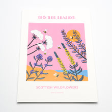Load image into Gallery viewer, Big Bee Seaside by A3 Print by Klara Sormark
