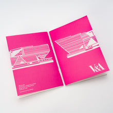 Load image into Gallery viewer, V&A Dundee A5 Sketchbook by Susie Wright