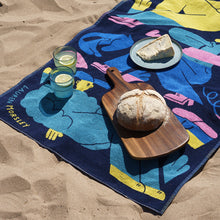 Load image into Gallery viewer, beach towel colourful