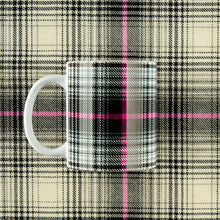 Load image into Gallery viewer, V&A Dundee Pink Tartan Mug