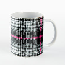 Load image into Gallery viewer, V&A Dundee Pink Tartan Mug