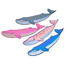 Load image into Gallery viewer, Whale Leather Bookmark by Ark Colour Design